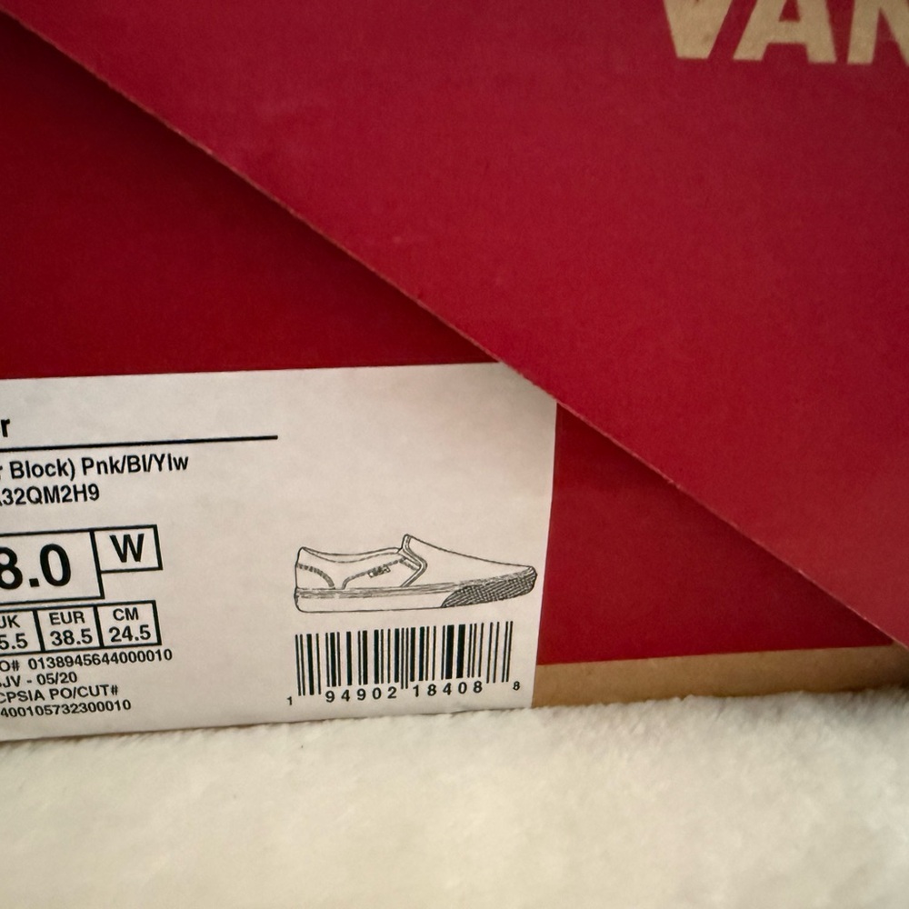 Vans Multicolor Slip-On Shoes